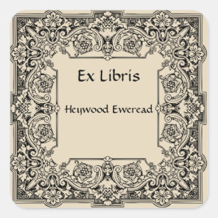Decorative Bookplates & Labels | Zazzle