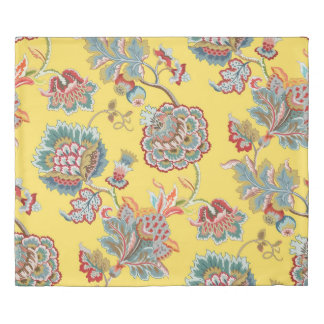 Decorative vintage seamless pattern. Traditional m Duvet Cover