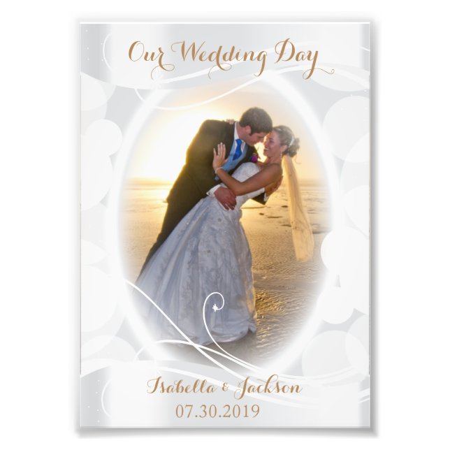 Decorative Wedding Day - Photo Template (Front)