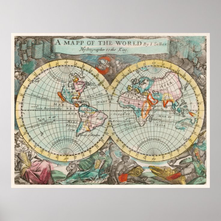 decorative world map poster        
        <figure class=