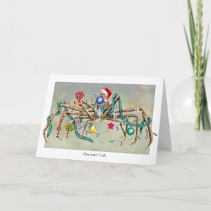 Decorator Crab Christmas Card