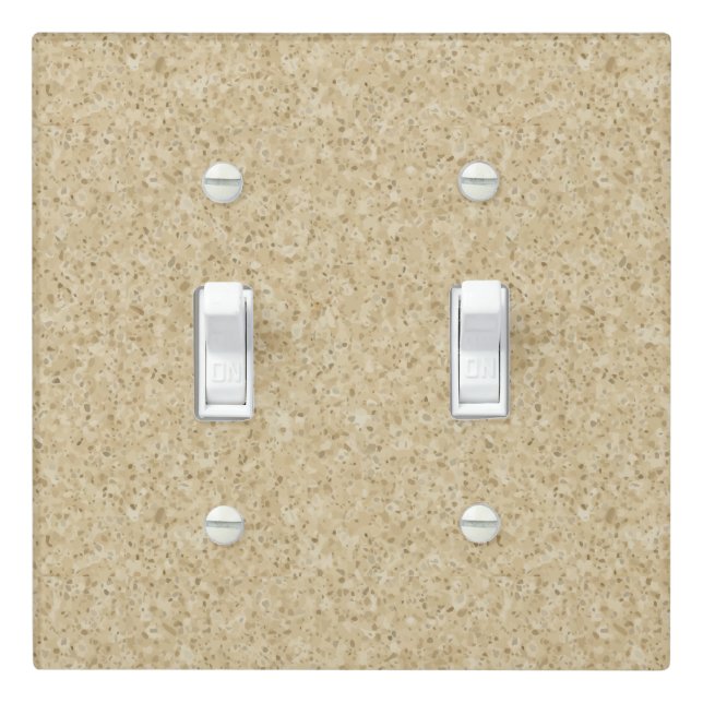 Decorator Stone Granite Look Light Switch Cover (In Situ)