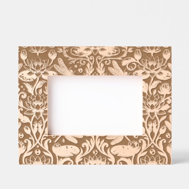 decore schimeri nature plants engraved frames (Front)