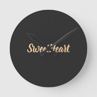 Decors wall art round clock
