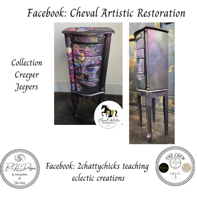 Decoupag3 Skull Bright Flowers Mixed Media Tissue Paper (Creator Uploaded)