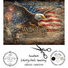 Decoupage 250th Celebration WE THE PEOPLE