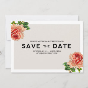 Decoupage 2 | Save the Date Announcement