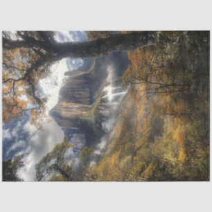 Decoupage Angel Falls Waterfall Venezuela Tissue Paper