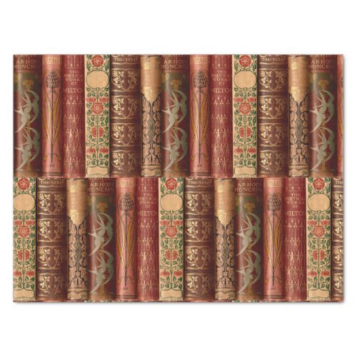 Decoupage Book Spines Highlands Tissue Paper