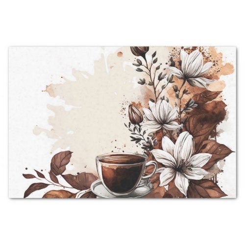 Decoupage crafters coffee lovers  tissue paper