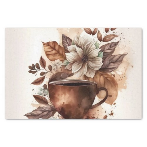 Decoupage crafters coffee lovers  tissue paper