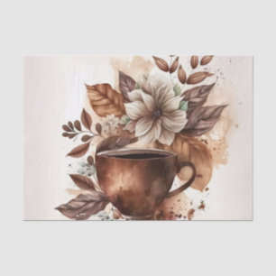 Decoupage crafters coffee lovers tissue paper