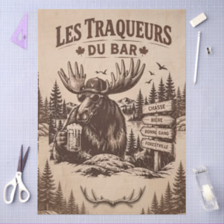 Découpage des Traqueurs Tissue Paper