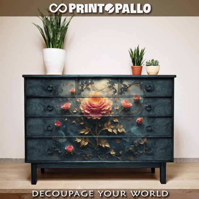 Decoupage - Dreamlike Roses -  Tissue Paper (Creator Uploaded)