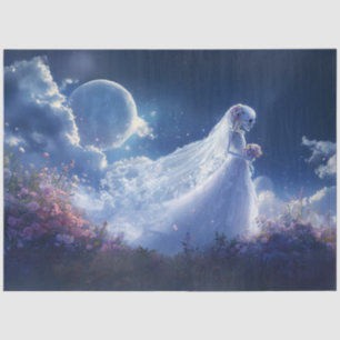 Decoupage Fantastical Skeleton Dreamy Wedding Tissue Paper