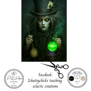 Decoupage Fantasy Card Queen Ace Hearts Teacup Tissue Paper