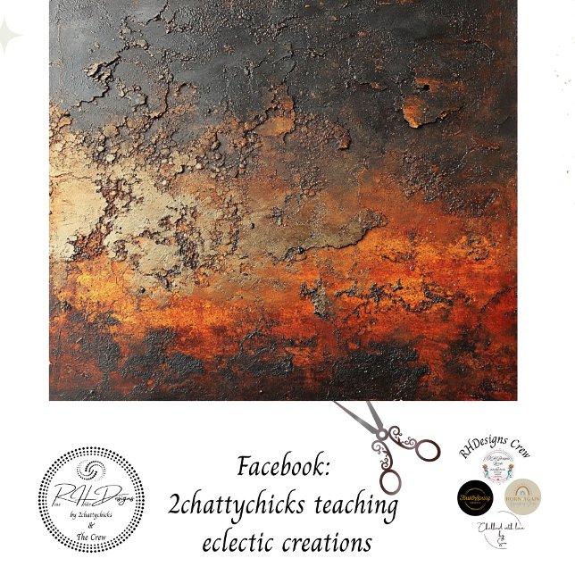 Decoupage Faux Finish Patina Copper  Tissue Paper (Creator Uploaded)