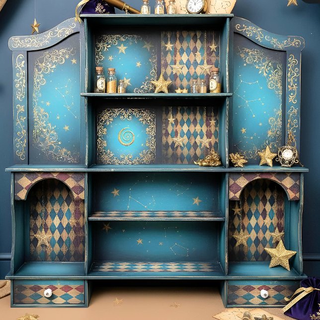 Decoupage Furniture Tissue Stars Paper (Creator Uploaded)