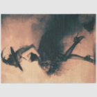 Decoupage Gothic Fantasy Witch Monochrome Effects