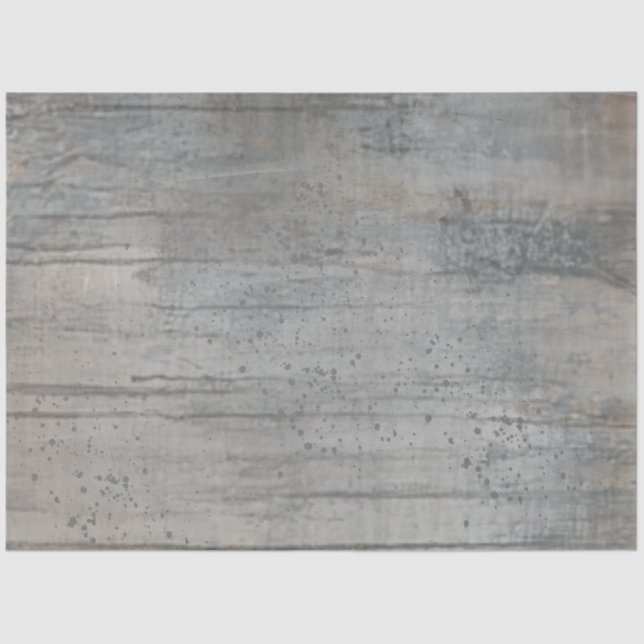 Decoupage Gray Toned Faux Background  Tissue Paper (Front)