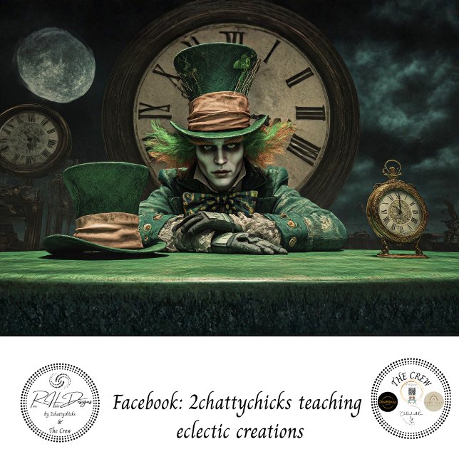 Decoupage Irish Charm Wonderland  Cheshire Cat Tissue Paper (Creator Uploaded)