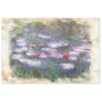 ** Decoupage Monet Lily Pond Floral Vintage AR23  Tissue Paper