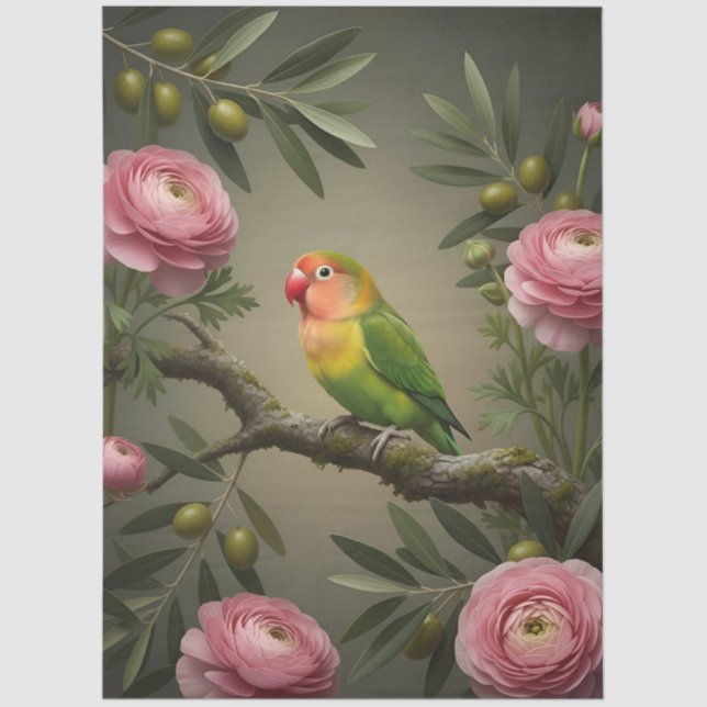 Decoupage Nature Poetry Collection Tissue Paper (Front)