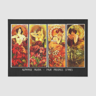 Decoupage Paper 10"x15" - Alphonse Mucha 21