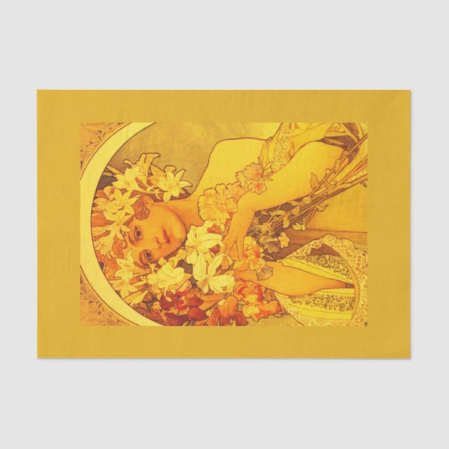 Decoupage Paper 10"x15" - Alphonse Mucha 26 (Front)