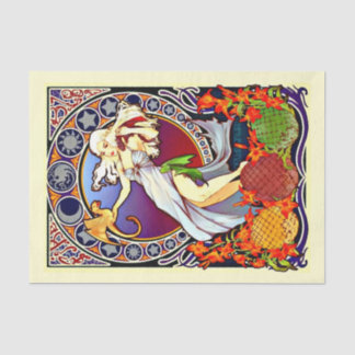 Decoupage Paper 10"x15" - Alphonse Mucha 3