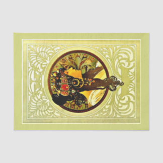 Decoupage Paper 10"x15" - Alphonse Mucha 7