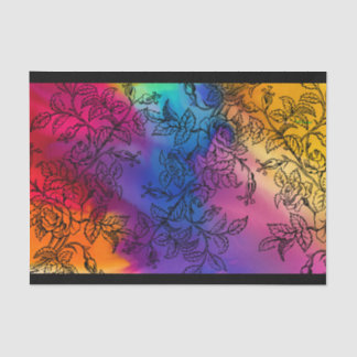 Decoupage Paper 10"x15" - Floral Abstract 4
