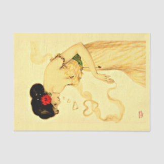 Decoupage Paper 10"x15" - Raphael Kirchner 24