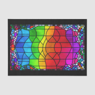 Decoupage Paper 10"x15" - Stained Glass 10