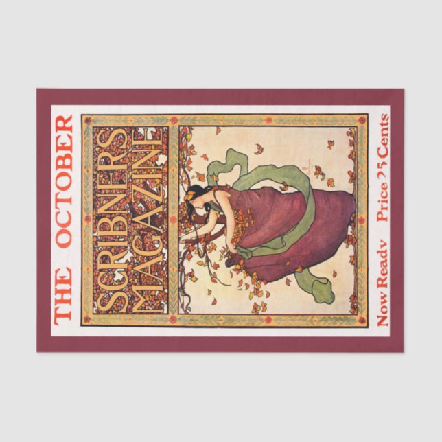 Decoupage Paper 10"x15" - Vintage Ad 3 (Front)