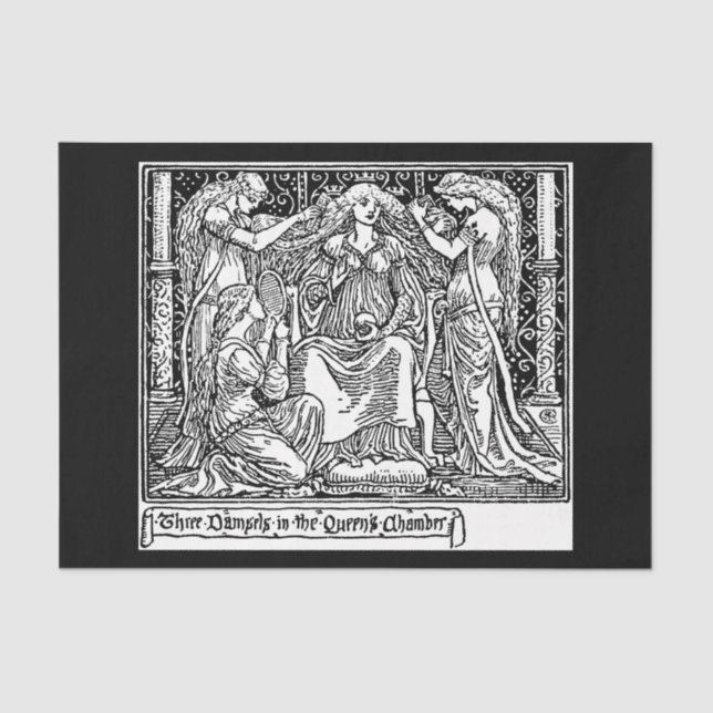 Decoupage Paper 10"x15" - Walter Crane 24 (Front)