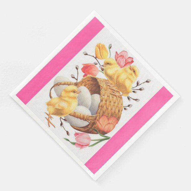 Decoupage Paper Dinner Napkins (Corner)