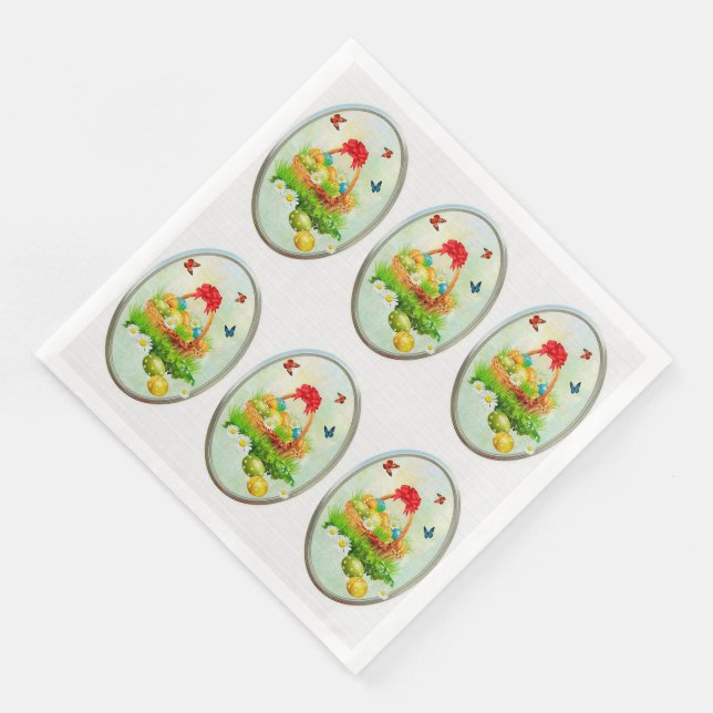 Decoupage Paper Dinner Napkins (Corner)