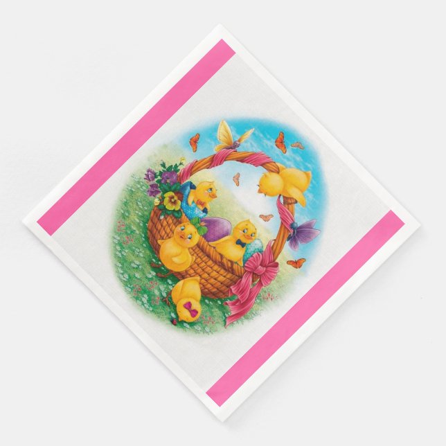 Decoupage Paper Dinner Napkins (Corner)