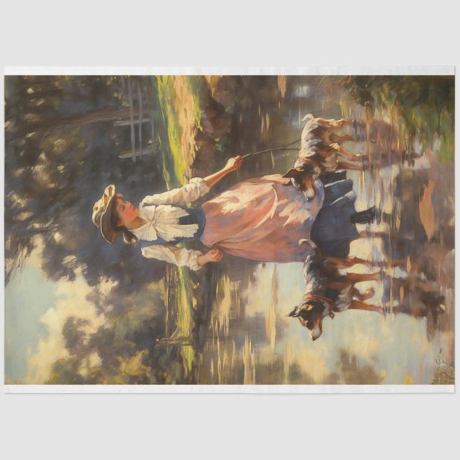 Decoupage Paper, Wrapping, The Joy of Company 1 Tissue Paper (Front)