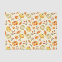 Decoupage Pumpkins Halloween Thanksgiving