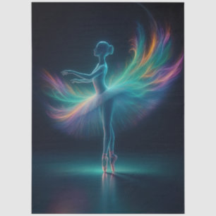 Decoupage Radiant of the Ora Ballerina  Tissue Paper