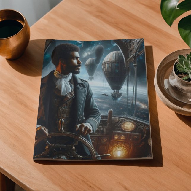 Decoupage Steampunk Victorian Space Air Captain Tissue Paper (Creator Uploaded)