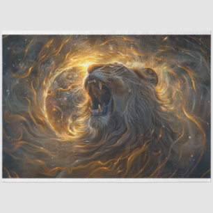 Decoupage Symbol of Lions Roar Biblical Meanings Tissue Paper