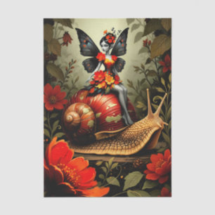 Decoupage Tissue Paper Fairy
