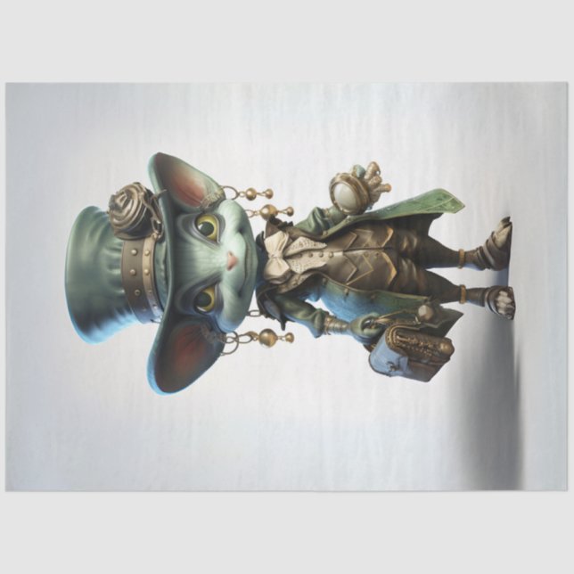 Decoupage Tissue Paper Penelope Cricket  (Front)