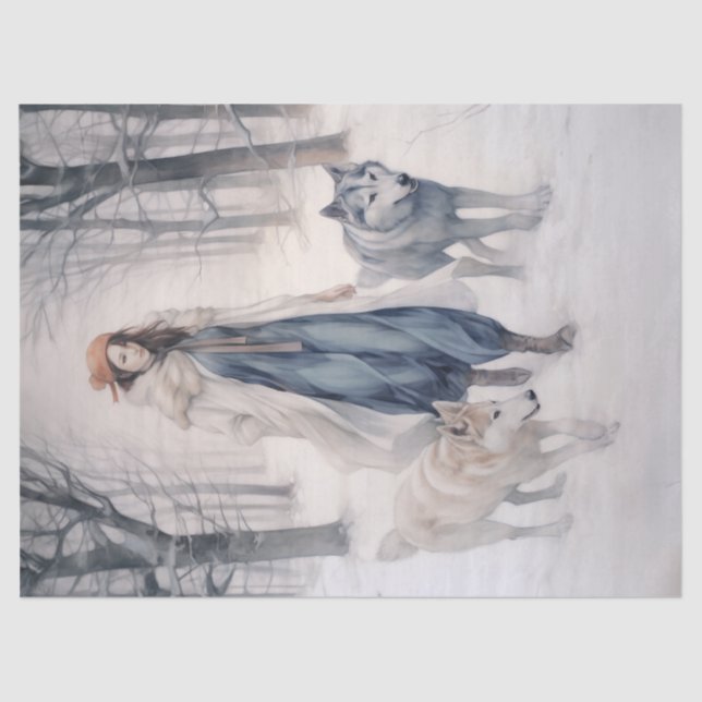 Decoupage Tissue Paper - Whispers of the Wild 1 (Front)