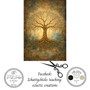 Decoupage Tree of Life & Grace 1 Tissue Paper