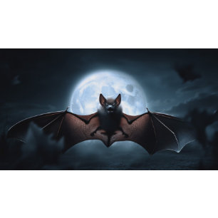 Decoupage Vampire Gothic Bat Moon  Tissue Paper