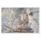 Decoupage Whimsical Winter Church Red Wagon 